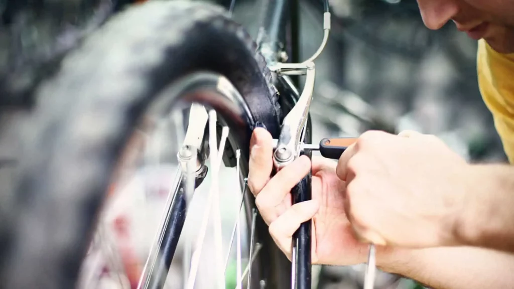 how to adjust hand brakes on bike